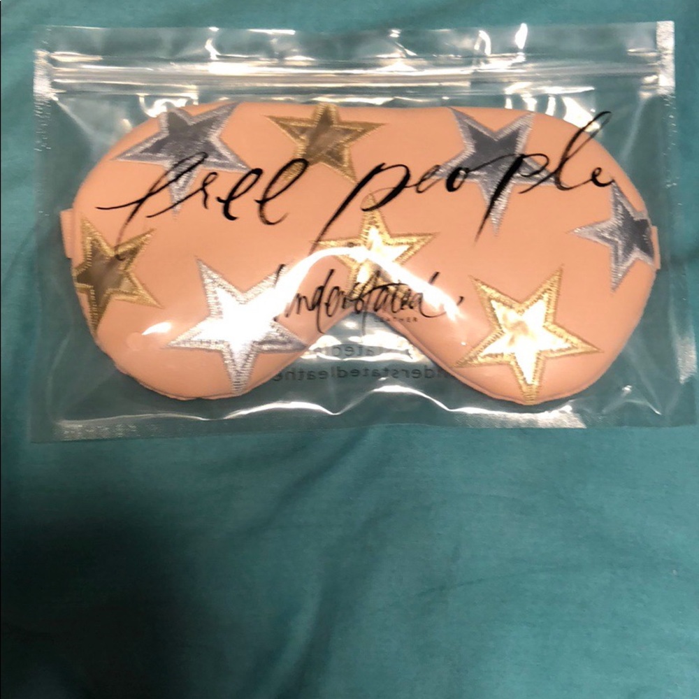Leather Starry Eyed Travel Eye Mask
